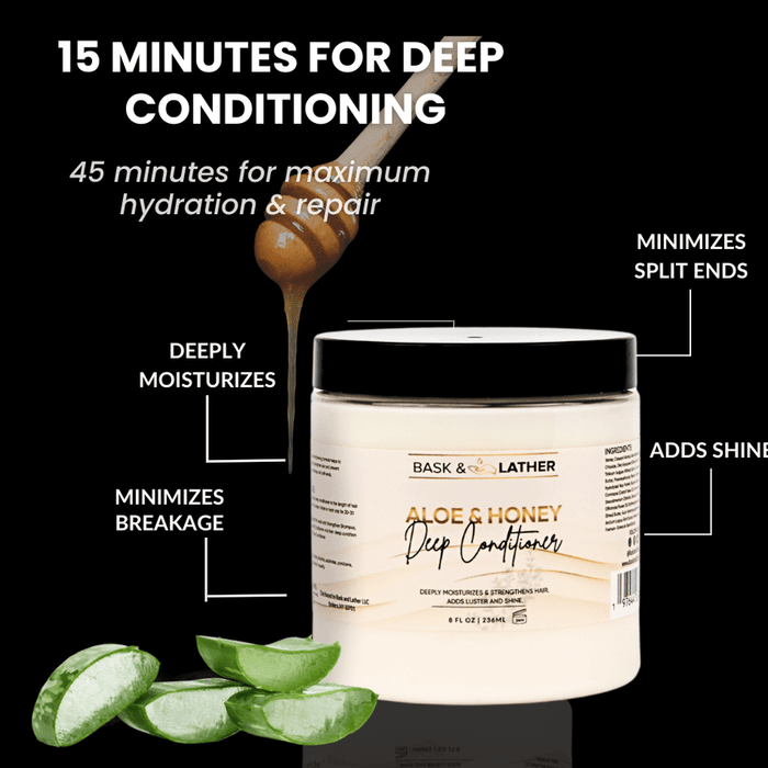 Bask and Lather Deep Conditioner 8oz