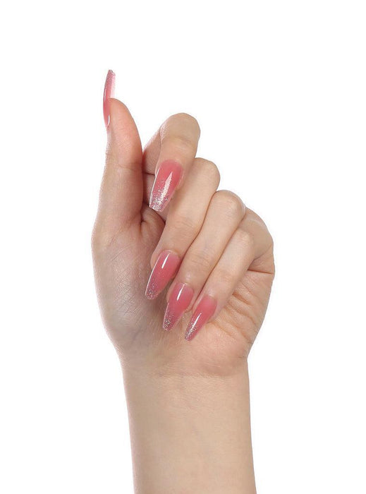 Absolute New York French Chic Press On Nails - Coffin Long
