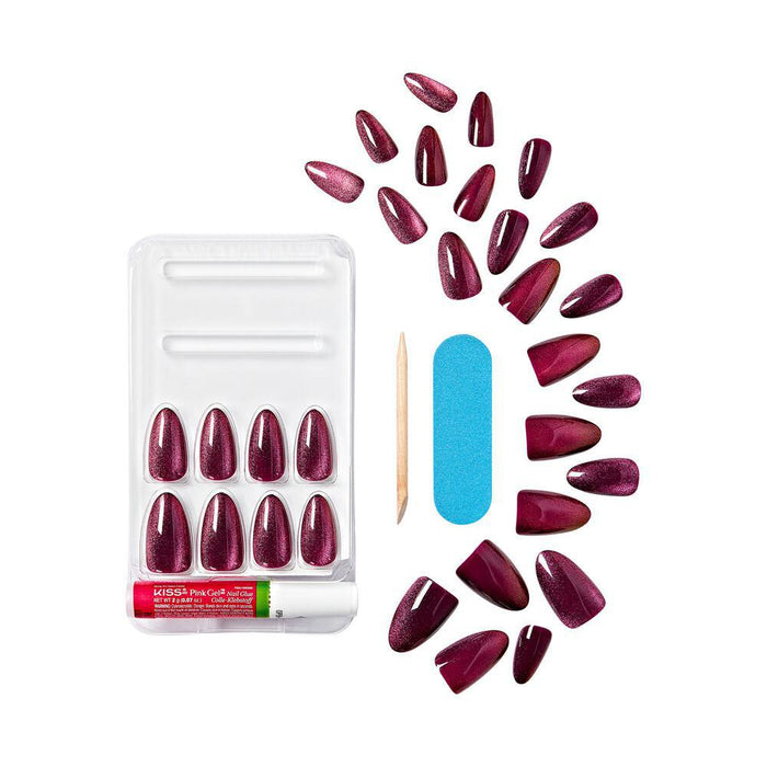 KISS Gel Fantasy Magnetic Effect Nails - Stream