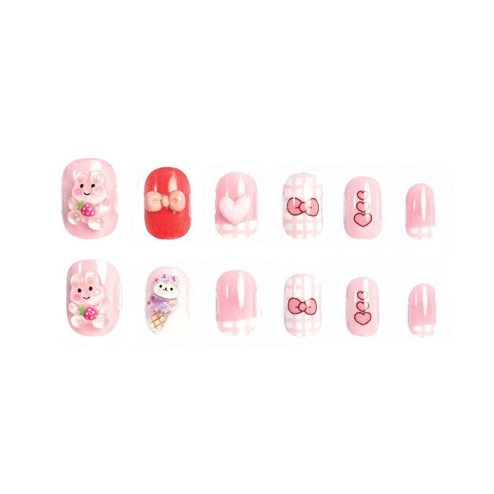 Poshmellow CocoPop Mini Pre-Glued Kid's Nails
