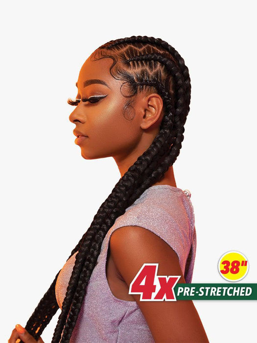 Sensationnel 4x X-Pression Pre-Stretched Braid 38"