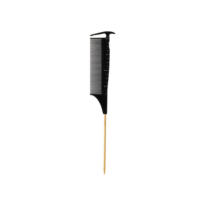 RED by KISS Carbon Measuring Axe Parting Pintail Comb