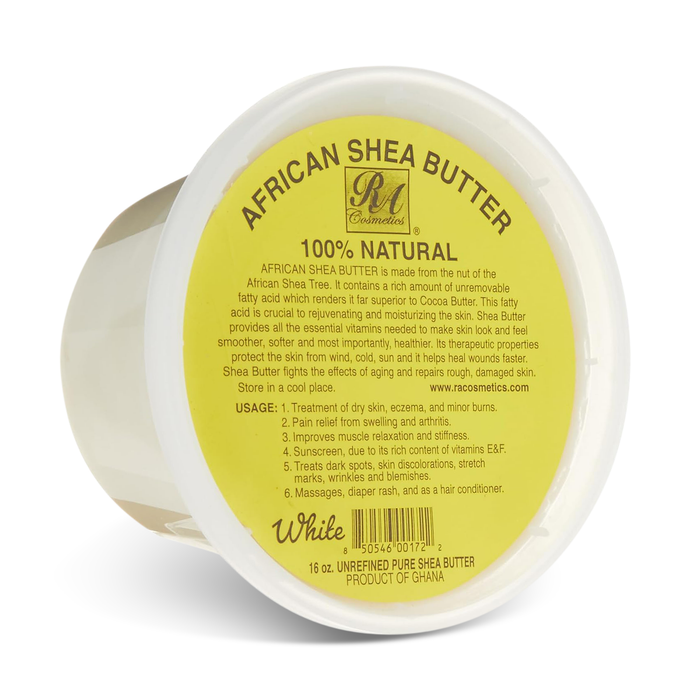 RA Cosmetics 100% Natural Ivory Shea Butter