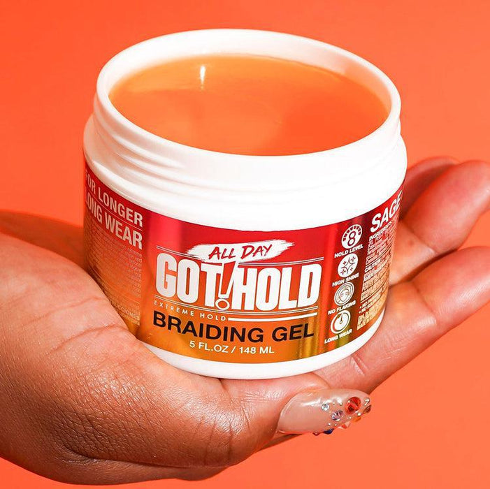 All Day Got Hold Braiding Gel 5oz