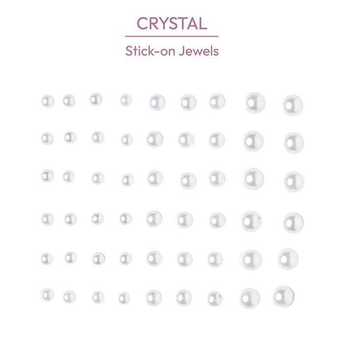 Gold Finger Crystal Stick-On Jewels