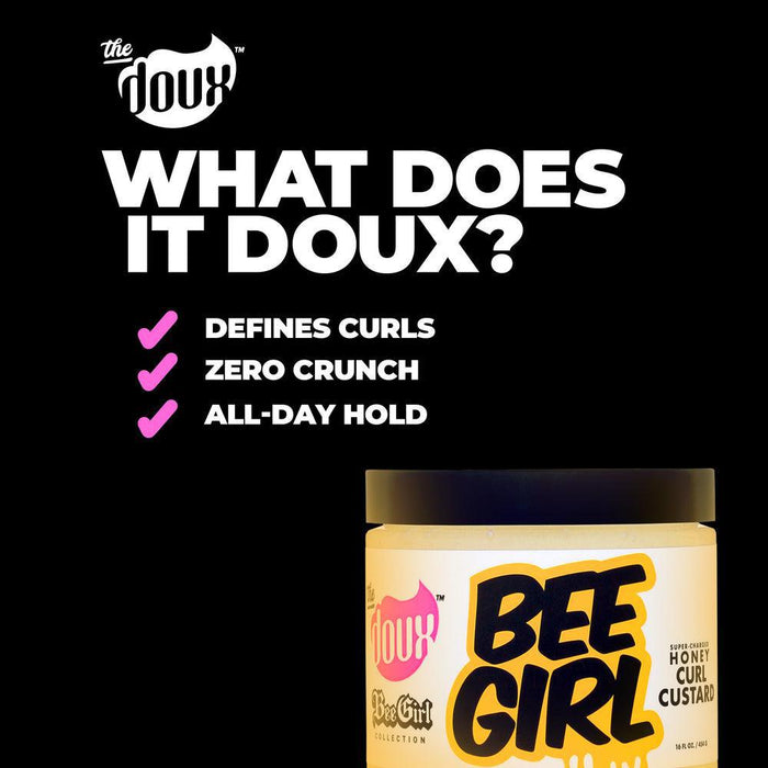 The Doux Bee Girl Honey Curl Custard 16oz