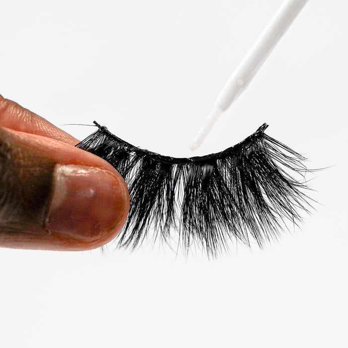 EBIN New York Grip Bond Eyelash Adhesive 0.5oz - Brush Type White