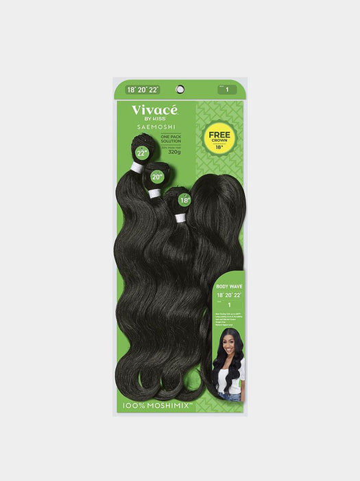 Vivace by KISS Saemoshi Body Wave Multi Pack 18" 20" 22"