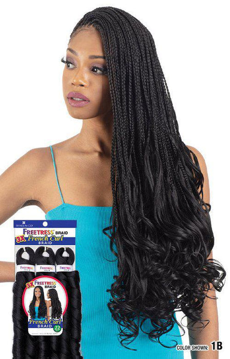 Freetress 3x French Curl Braid 22"
