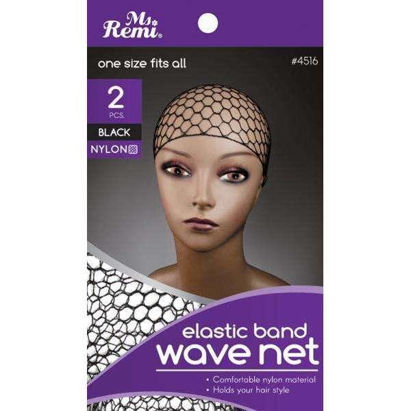 Annie Ms Remi Elastic Band Wave Net 2pcs