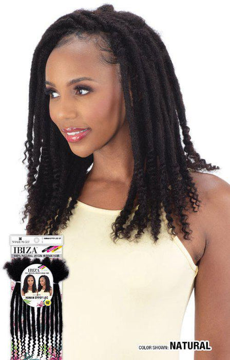 Ibiza Human Gypsy Loc 10" - Natural