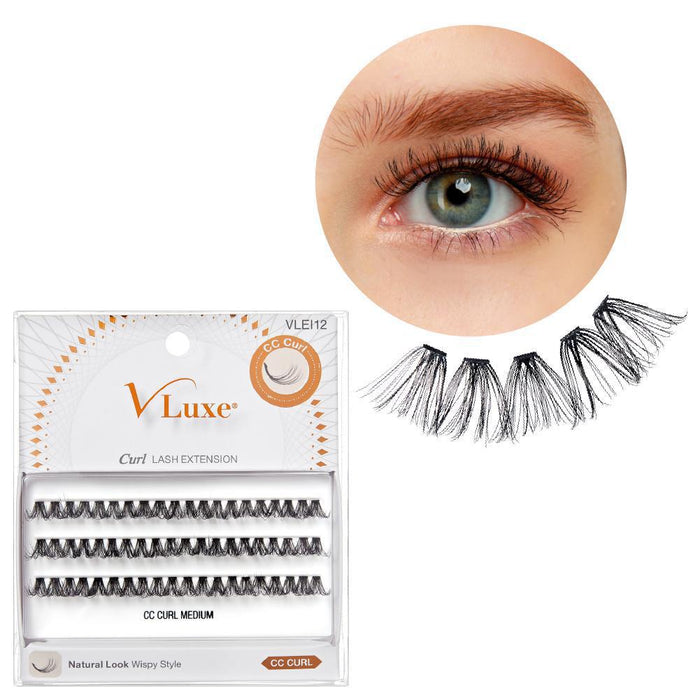 V-Luxe by i-ENVY CC and DD Curl Faux Mink Lash Clusters