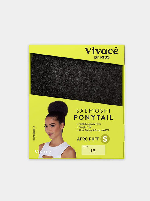 Vivace by KISS Saemoshi Ponytail Afro Puff - S