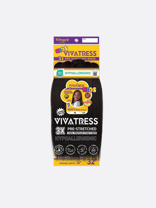 Vivace 3x Vivatress Pre-Stretched Braiding Hair 32"