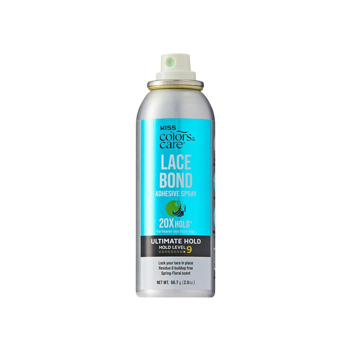 KISS Colors and Care Lace Bond Adhesive Spray 2oz - Ultimate Hold