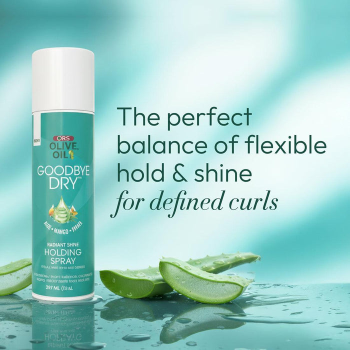 ORS Olive Oil Goodbye Dry Radiant Shine Holding Spray 8oz