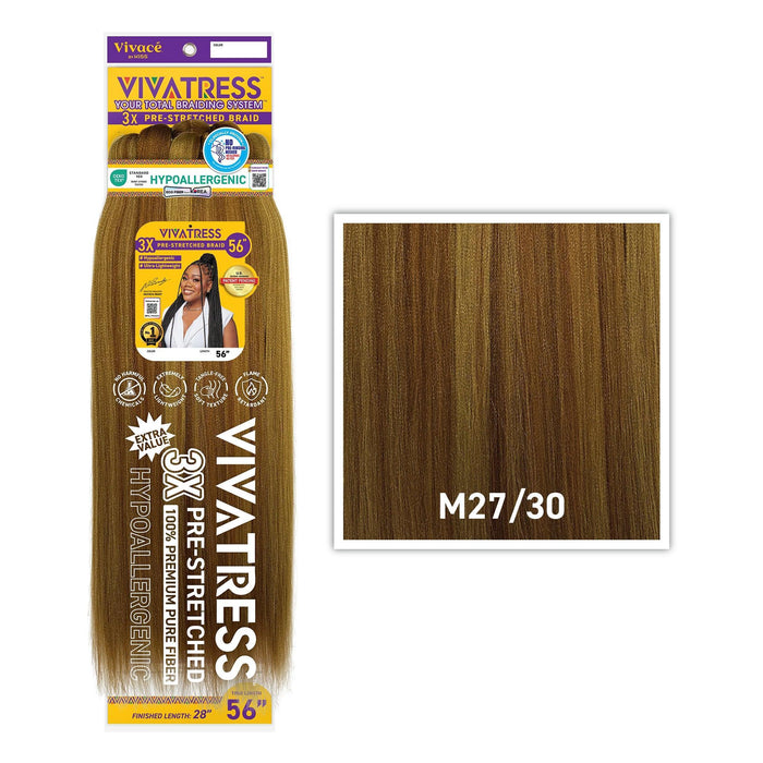 Vivace 3x Vivatress Pre-Stretched Braiding Hair 46"