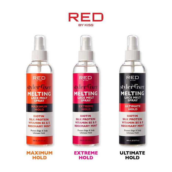 RED by Kiss Styler Fixer Melting Lace Melt Spray