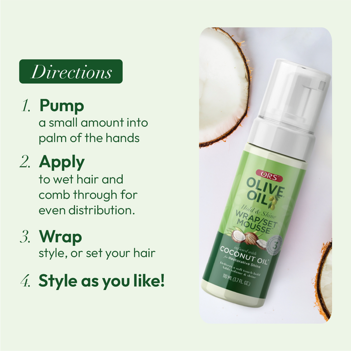 ORS Olive Oil Wrap/Set Mousse 3.7oz