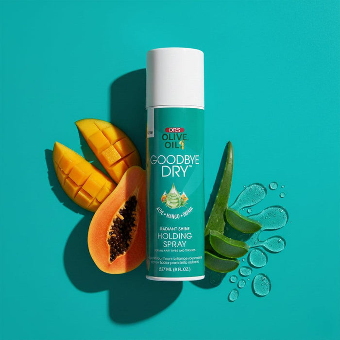 ORS Olive Oil Goodbye Dry Radiant Shine Holding Spray 8oz