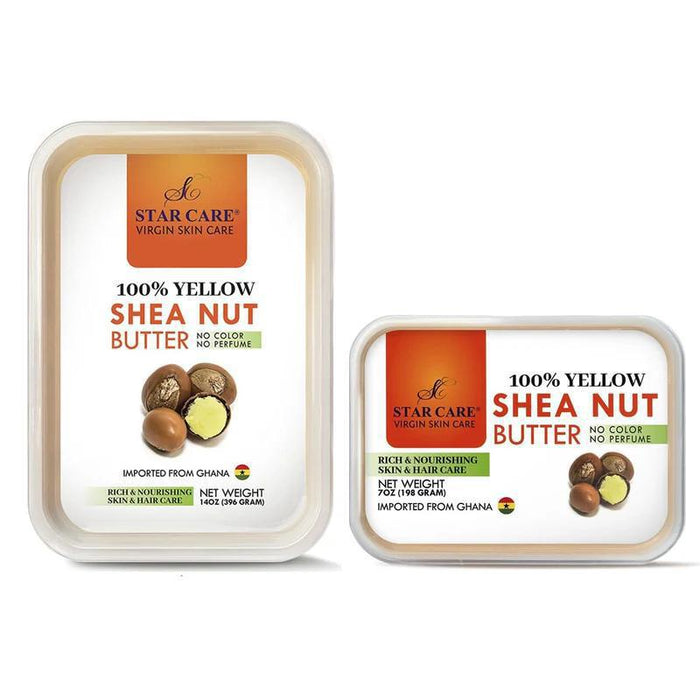 Smart Care / Star Care 100% Yellow Shea Nut Butter 14oz
