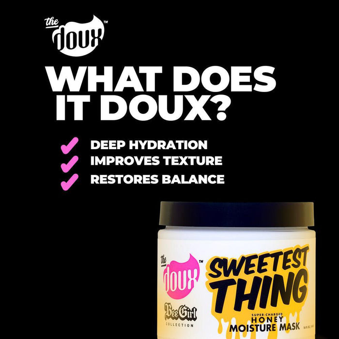 The Doux Bee Girl Sweetest Thing Honey Moisture Mask 16oz