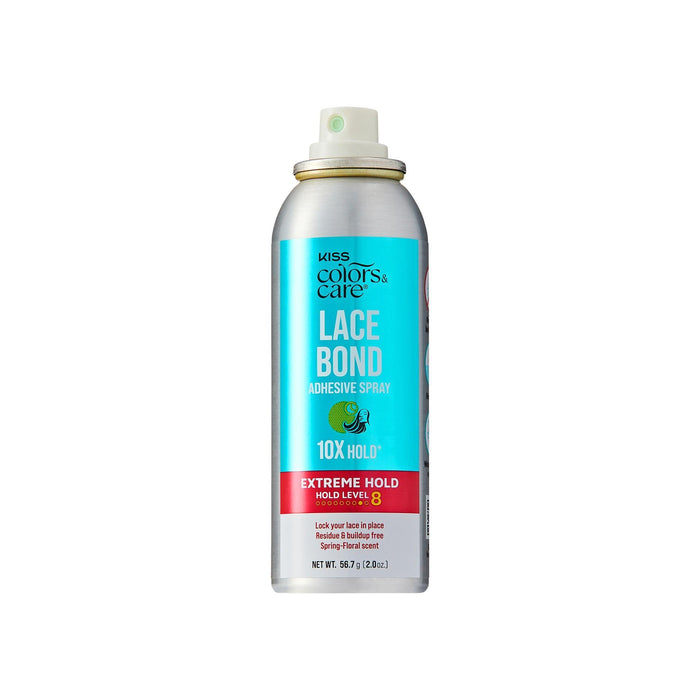 KISS Colors and Care Lace Bond Adhesive Spray 2oz - Extreme Hold