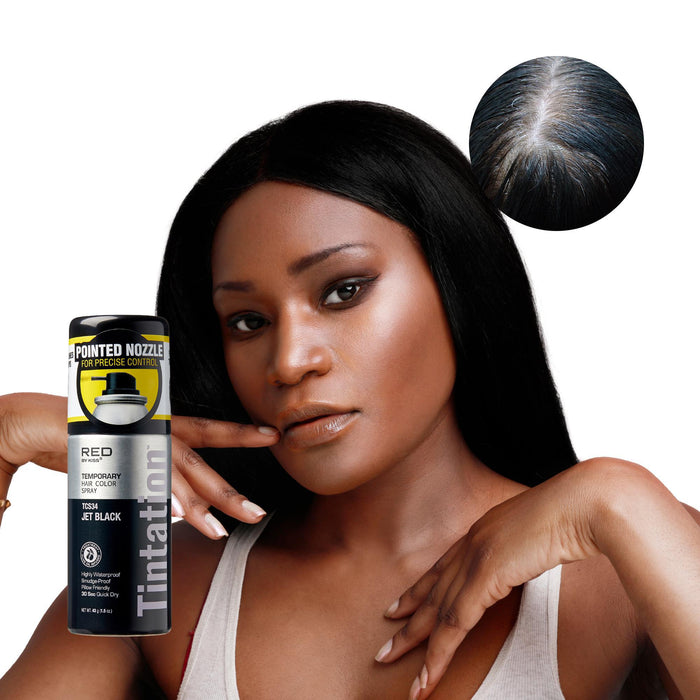 RED by Kiss Tintation Color Spray Mini - Jet Black