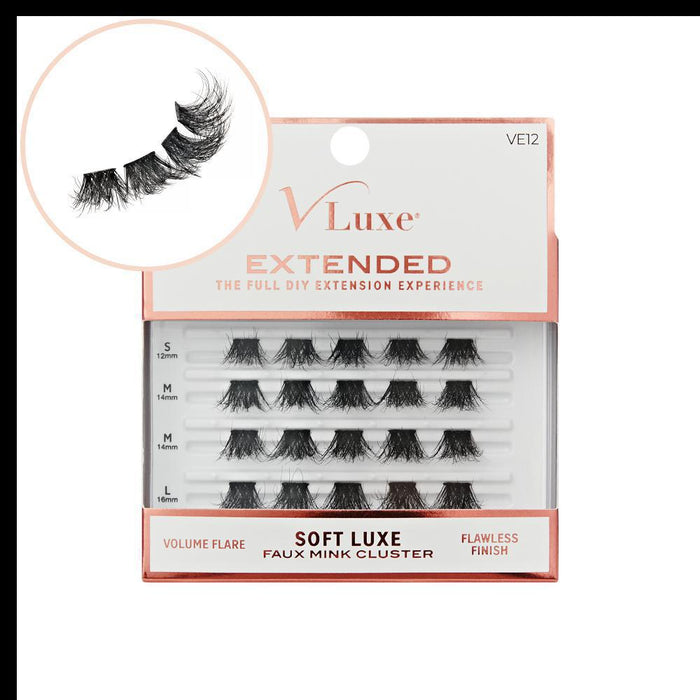 V-Luxe by i-Envy Soft Luxe Faux Mink Cluster Lashes