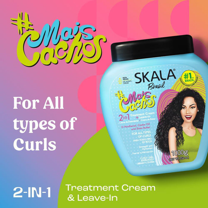 Skala 2 in 1 Leave In Treatment 35.2oz - Mais Cachos