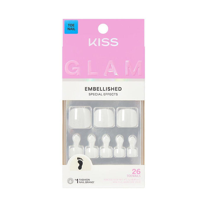 KISS Glam Embellished Nails - Twinkle Toes