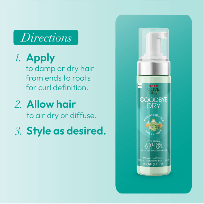 ORS Olive Oil Goodbye Dry Styling Mousse 7oz