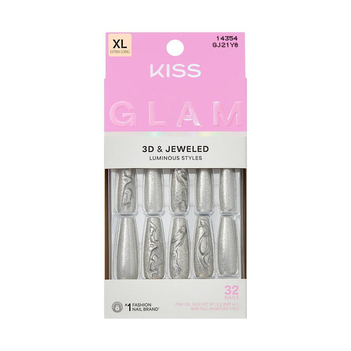 KISS Glam Jeweled Nails - Up To Date
