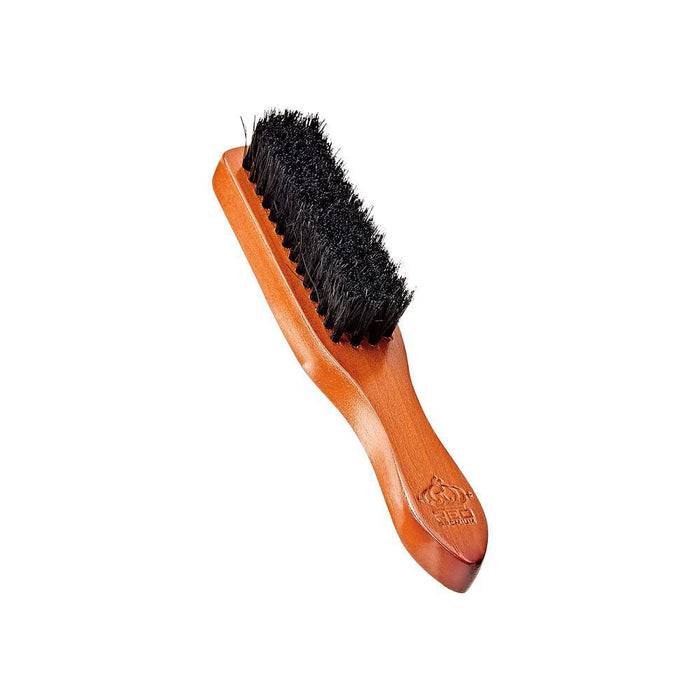 RED Premium Long Handle Beard Brush
