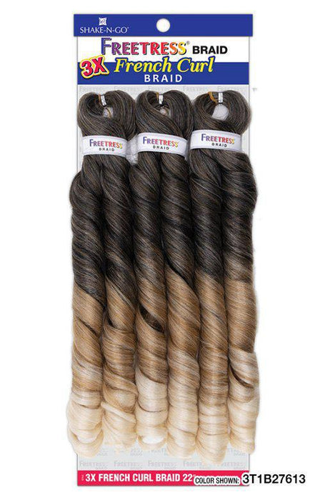 Freetress 3x French Curl Braid 22"