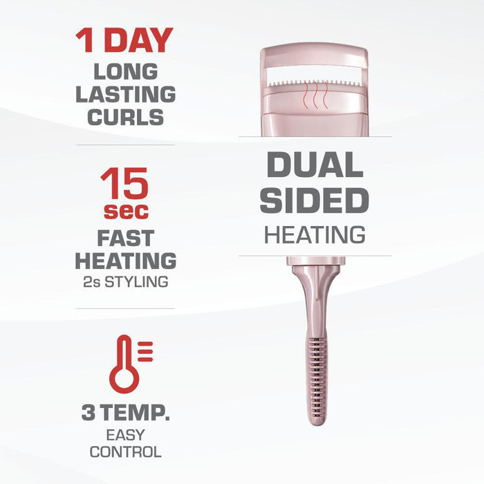 RED by KISS Dual Heated Eyelash Curler and Wand