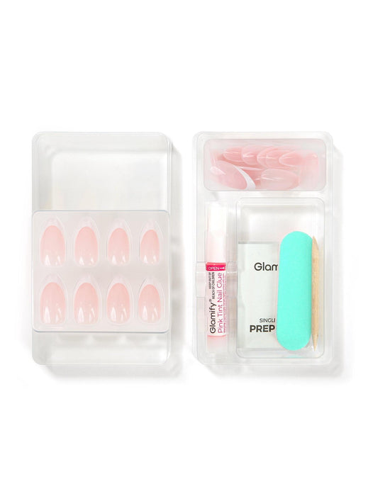 Absolute New York Glamify Iconic French Press On Nails - Medium Almond