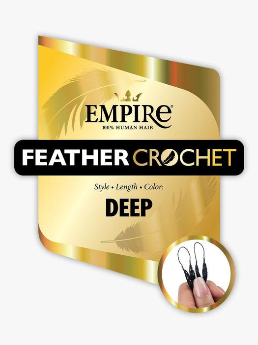 Empire Feather Crochet Deep 10"