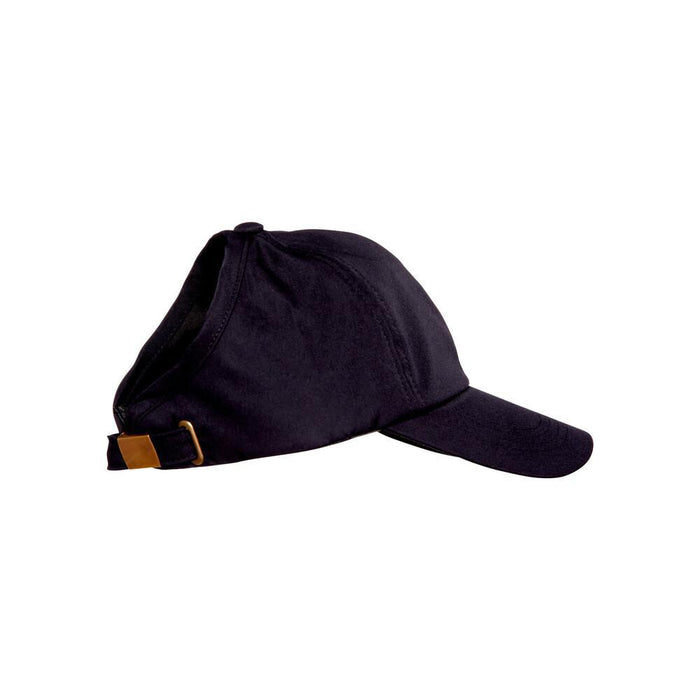 RED by KISS Satin Lined Backless Baseball Cap - Black