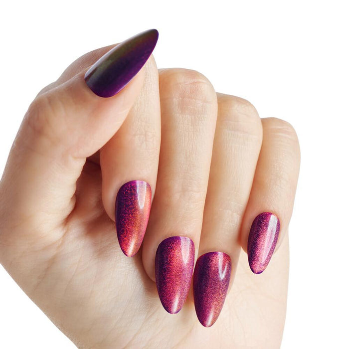 KISS Gel Fantasy Magnetic Effect Nails - Stream