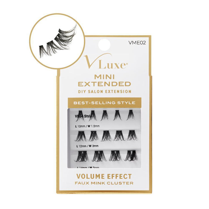 V-Luxe by i-ENVY Mini Extended Faux Mink Lash Cluster