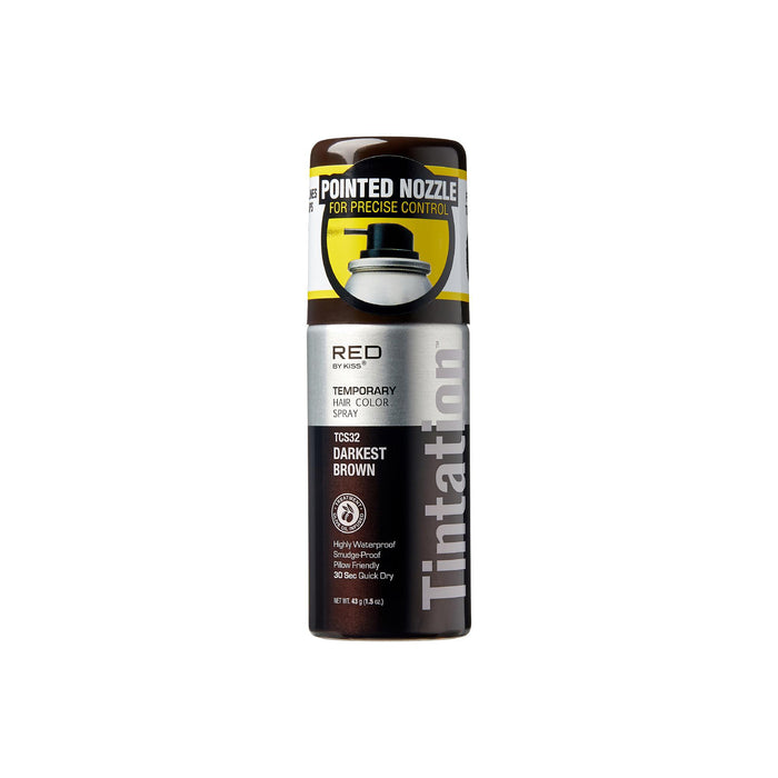 RED by Kiss Tintation Color Spray Mini - Darkest Brown