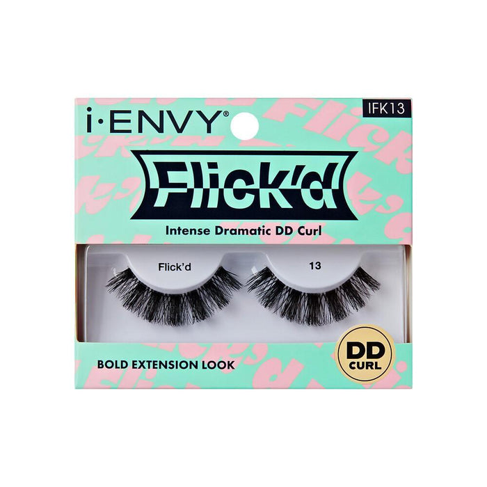 i-Envy by KISS 3D Flick'd Lashes - DD Curl #13