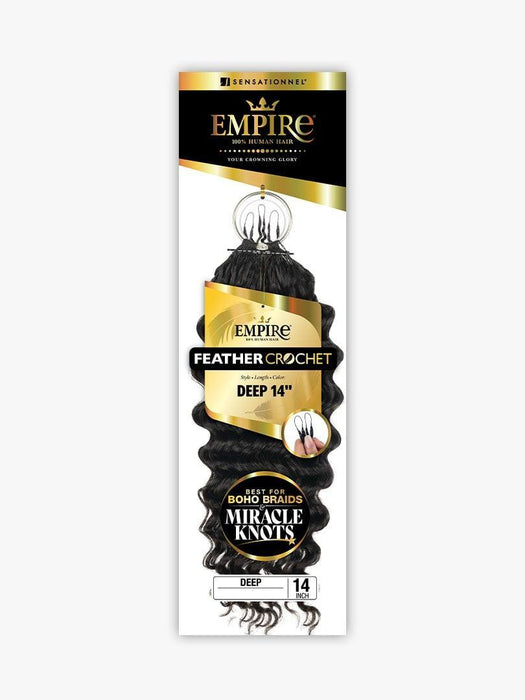 Empire Feather Crochet Deep 10"