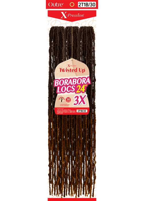 Outre X-Pression Twisted Up 3x BoraBora Locs 24"