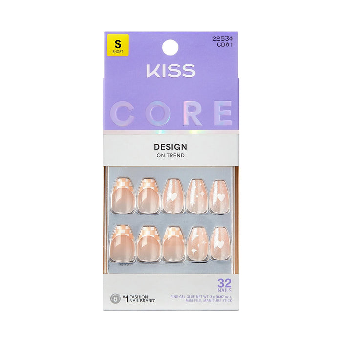 KISS Core Design Nails - Cheers