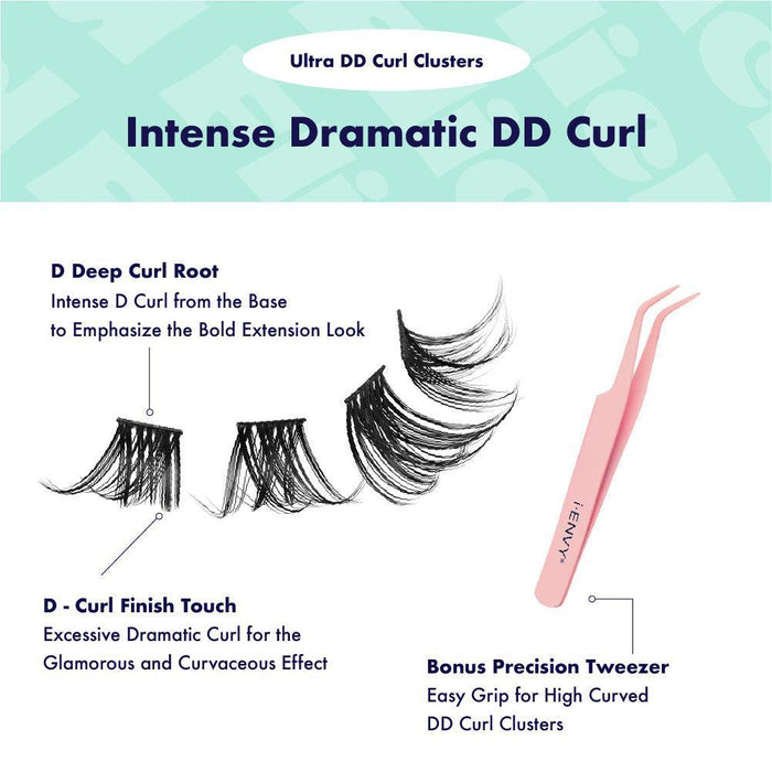 i-ENVY by KISS Flick'd Ultra DD Curl Cluster Lashes