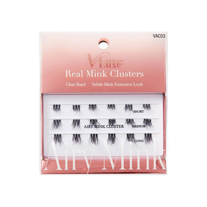 V-Luxe by i-Envy Airy Mink Lash Cluster