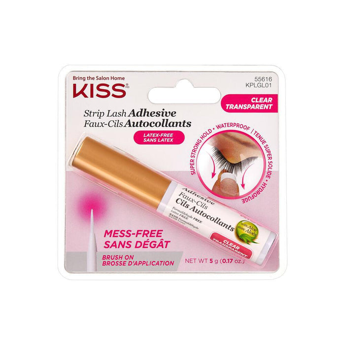 KISS 24 Hour Strip Eyelash Adhesive - Clear