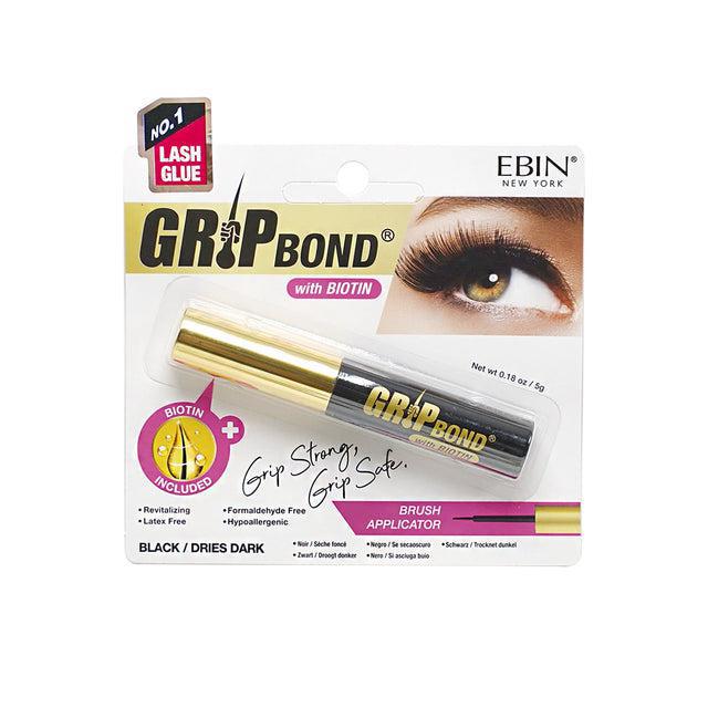 EBIN Grip Bond with Biotin Lash Glue - Black Brush